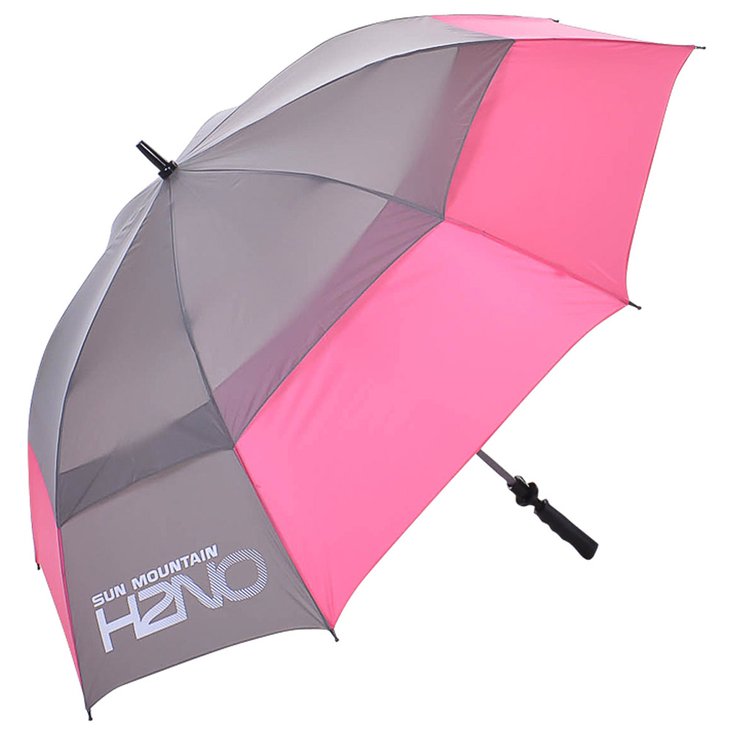 Sun Mountain Regenschirm H2NO UV Pink Grey - Sans Präsentation