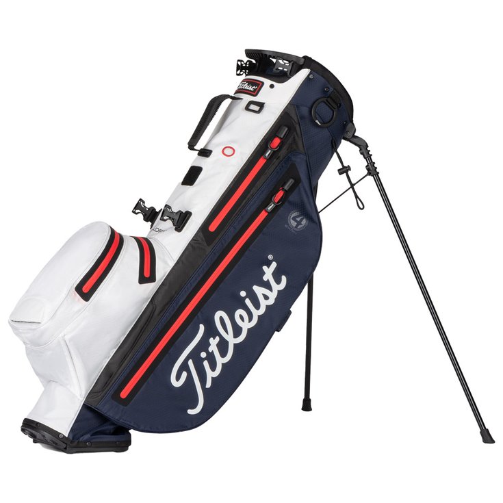 Titleist Sacs trepied serie Players 4 Stadry Stand Bag Navy/White/Red Présentation