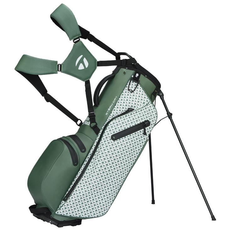 Taylormade Standbag (Komplettsatz) Storm Dry Stand Heritage Icon Dark Sage Präsentation