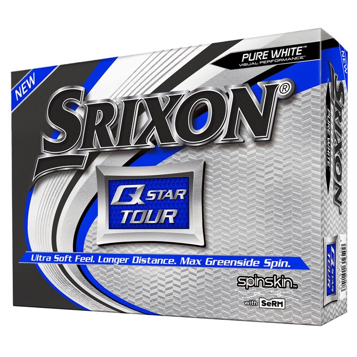 Srixon Neue Golfbälle Q-Star Tour3 White Präsentation