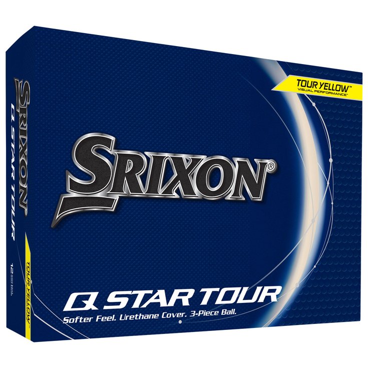 Srixon Neue Golfbälle Q-Star Tour 5 Yellow Präsentation