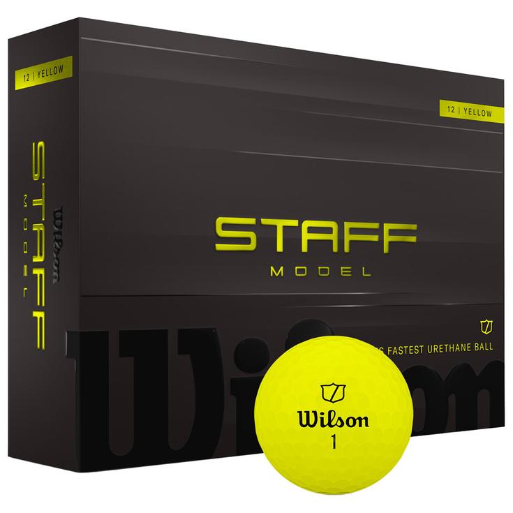 Wilson Balles neuves Staff Model Yellow Présentation