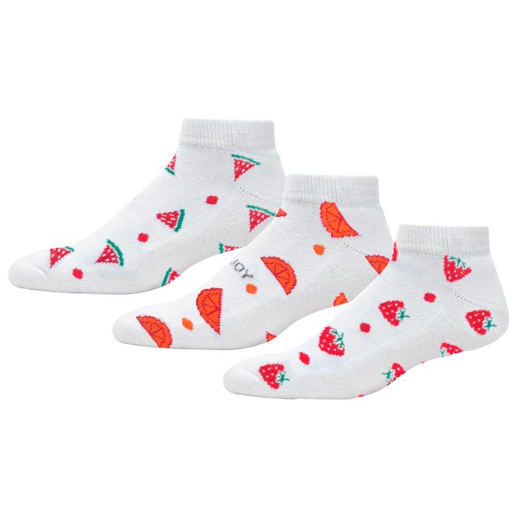 Footjoy Socken Women ComfortSOF Sportlet 3 Pairs Fruit Präsentation