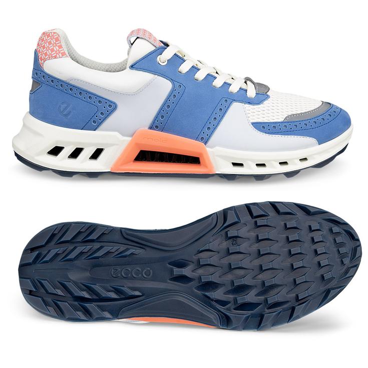 Ecco Chaussures sans spikes Biom C4 Federal Blue White Burnt Coral Présentation