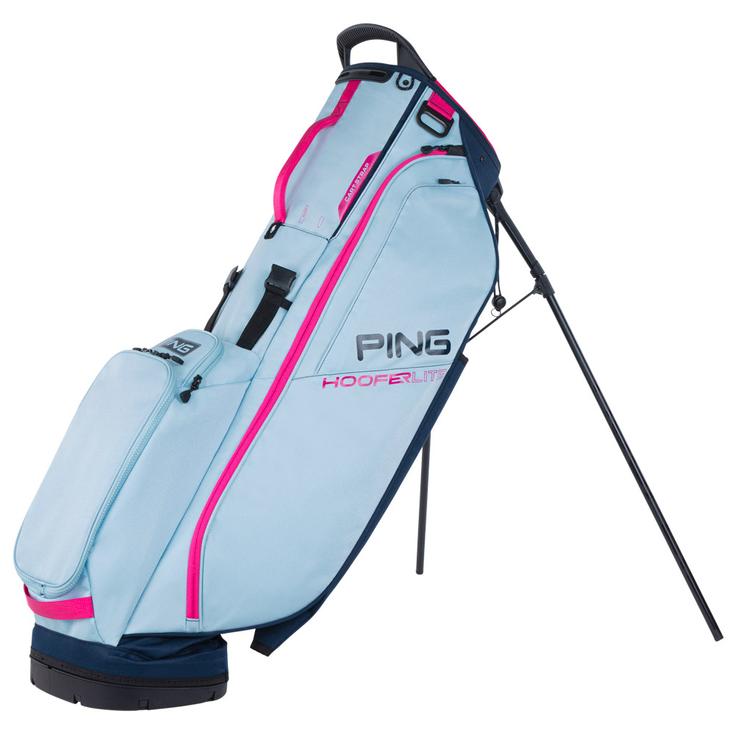 Ping Standbag (Komplettsatz) Hoofer Lite 231 Crystal Navy Malibu Rose Präsentation