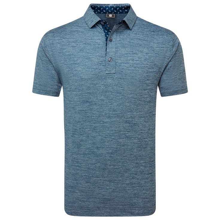 Footjoy Heather Lisle With Trim Navy 