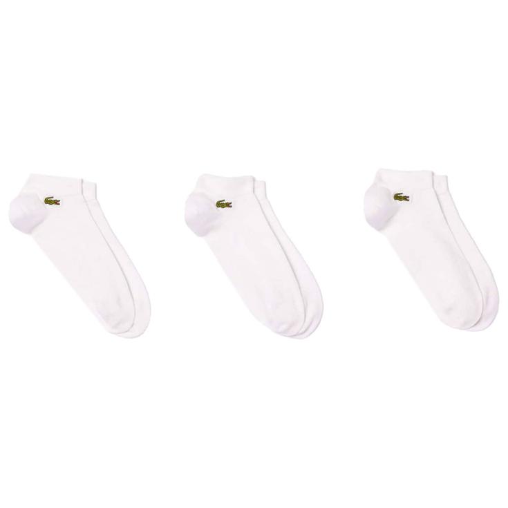 Lacoste Socken Socks Pack Of 3 Blanc Präsentation