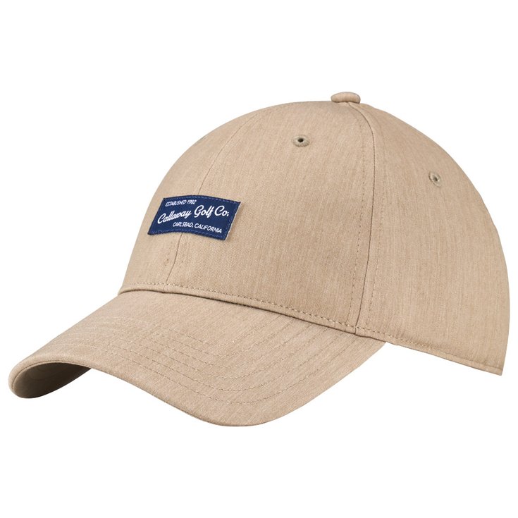 Callaway Golf Cap Relaxed Retro Latte Präsentation