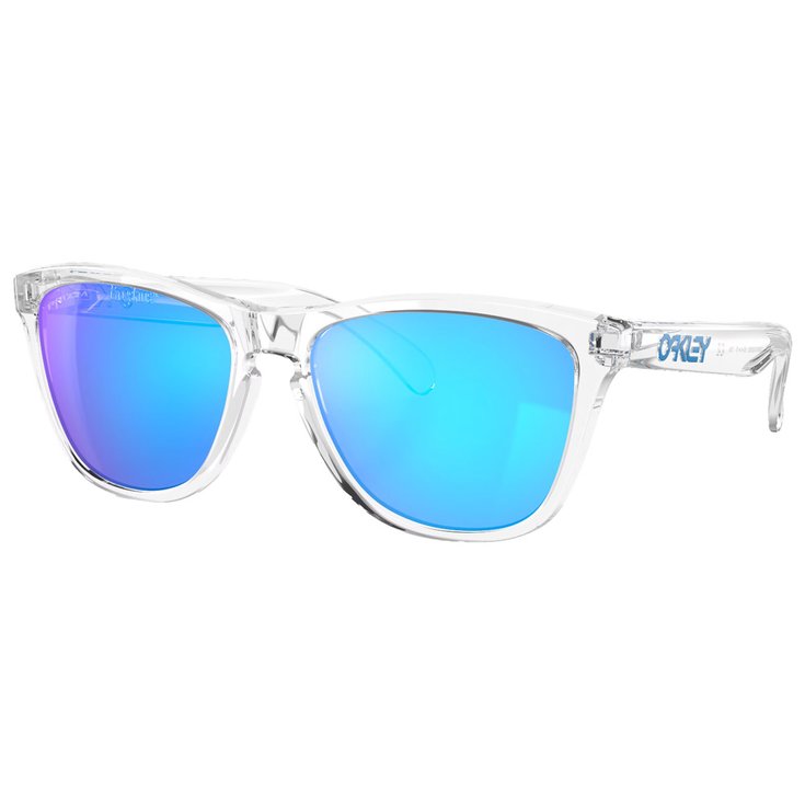 Oakley Sonnenbrille Frogskins Crystal Clear Prizm Sapphire Iridium Präsentation