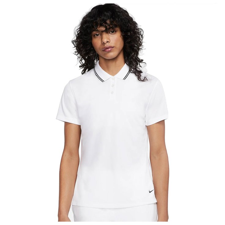 Nike Polohemde W Dry Victory Polo Short Sleeve Solid White Präsentation