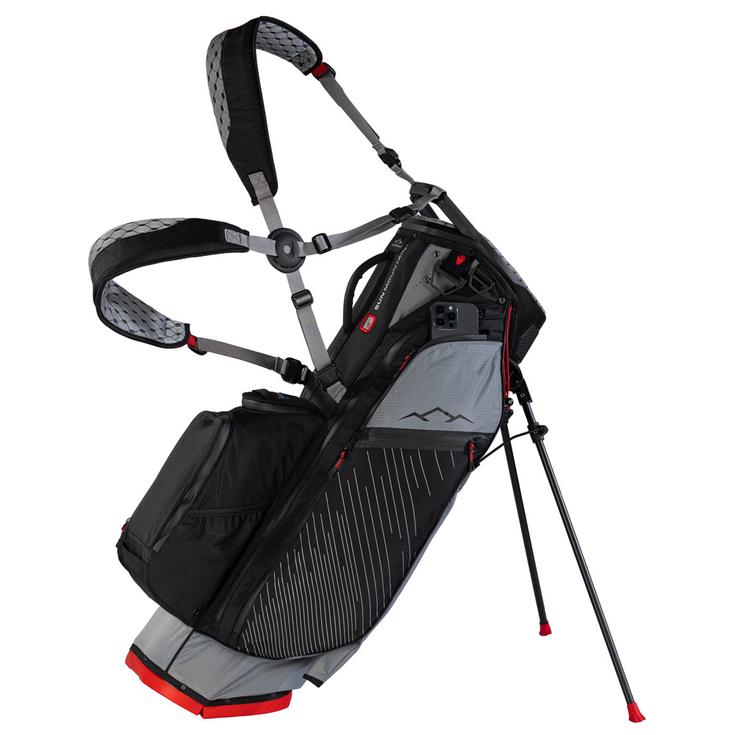 Sun Mountain Sacs trepied serie E-4.5 H2NO Nickel Black Red Présentation