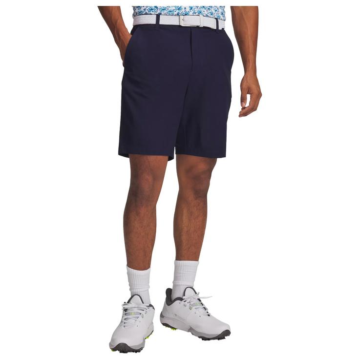 Under Armour Short Drive Tapered Midnight Navy Halo Gray Présentation