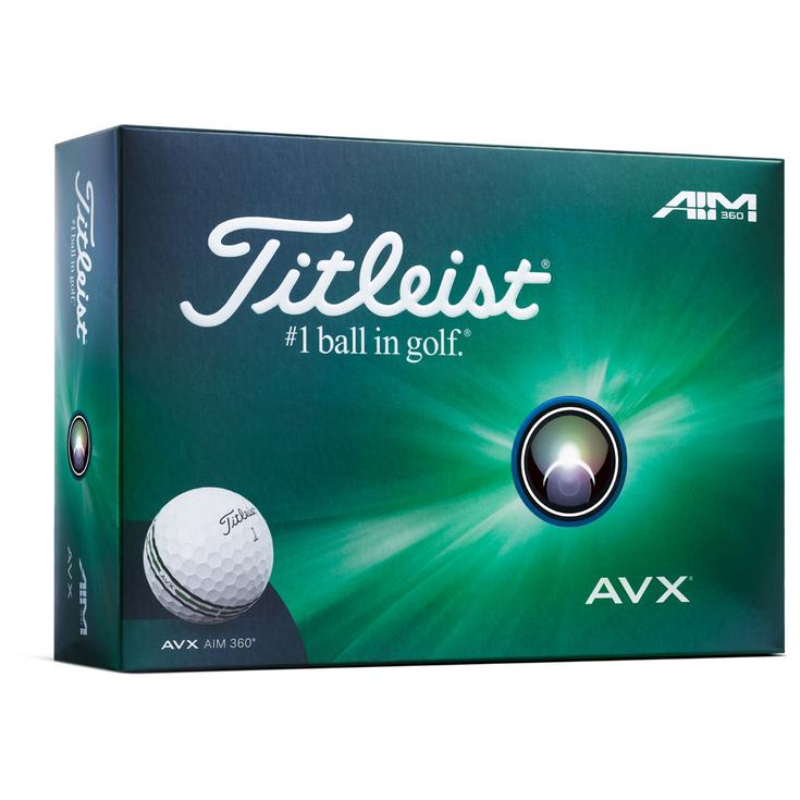 Titleist Neue Golfbälle AVX White AIM 360 Präsentation