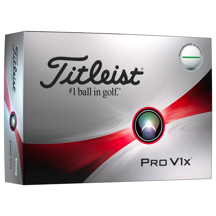 Titleist Pro V1x Performance Alignment Green 