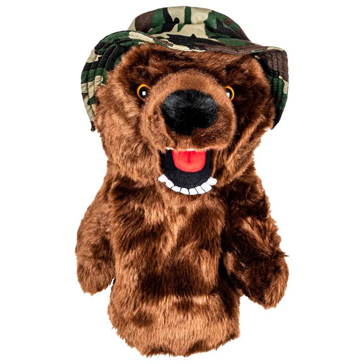 Daphne Schlägerhaube Couvre-Bois Peluche Military Bear Präsentation