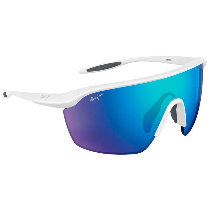 Maui Jim Sonnenbrille Miona White Maui Next Polarized Blue Hawaï Präsentation