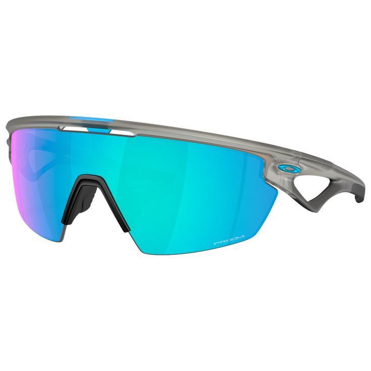 Oakley Sonnenbrille Sphaera Matte Grey Ink Prizm Sapphire Präsentation