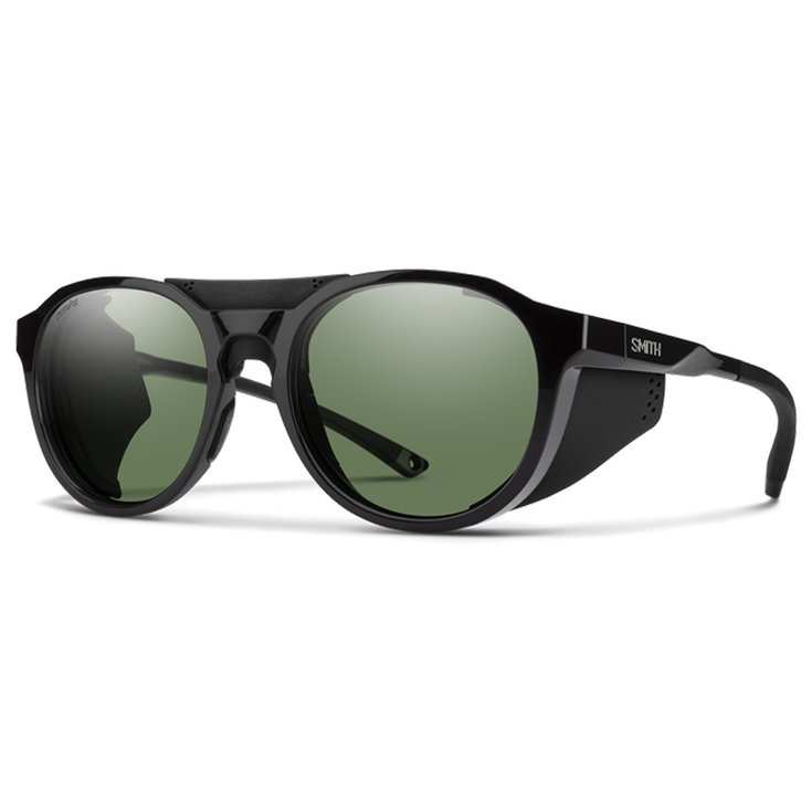 Smith Sonnenbrille Venture Black Chromapop Polarized Gray Green Präsentation
