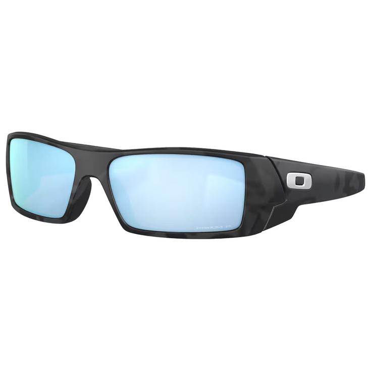 Oakley Sonnenbrille Gascan Matte Black Camo Prizm Deep Water Polarized Präsentation