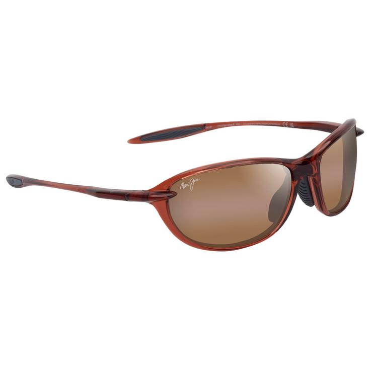 Maui Jim Sonnenbrille Hookipa Ultra R Shiny Trans Brown Hcl Bronze MauiUltra Präsentation