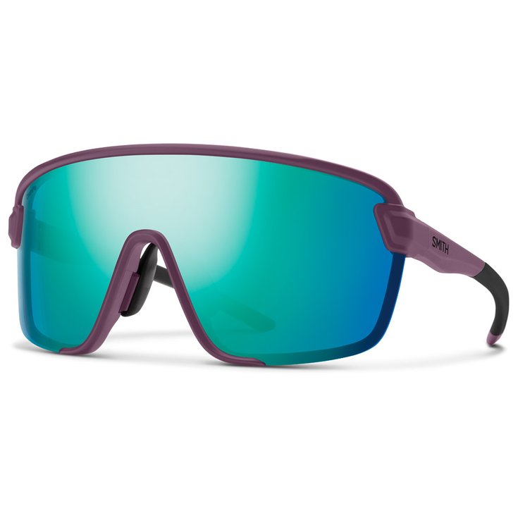 Smith Sonnenbrille Bobcat Matte Amethyst Chromapop Opal Mirror Präsentation