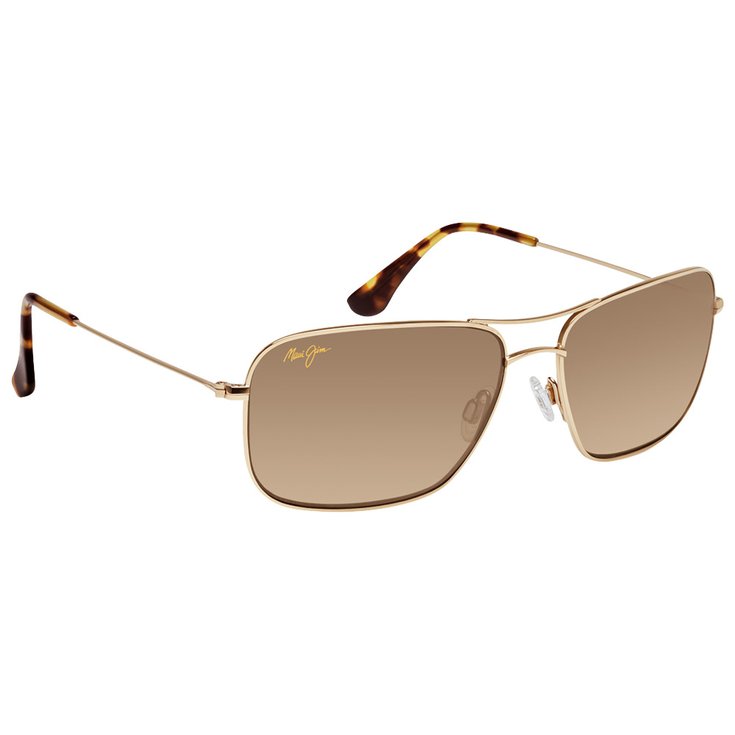 Maui Jim Lunettes de soleil Wiki Wiki Gold Hcl Maui Pure Single Hcl Présentation