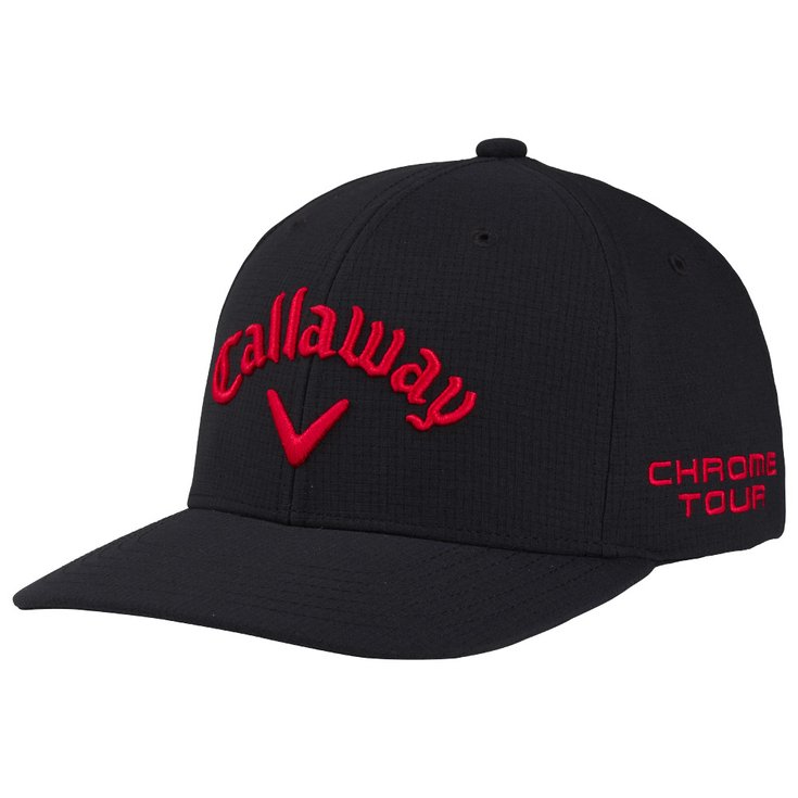 Callaway Golf Cap TA Performance Pro Black Fire Red Präsentation
