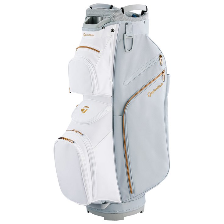 Taylormade Cartbag (Komplettsatz) Kalea Gold Cart Grey White Präsentation