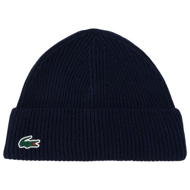 Lacoste Mütze Golf Beanie Marine Präsentation