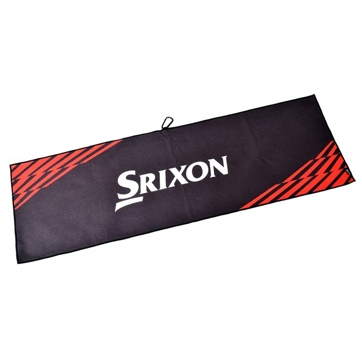 Srixon Serviette Tour Towel Black Red Présentation