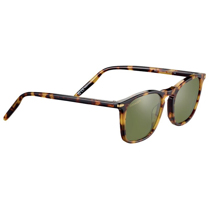 Serengeti Sonnenbrille Delio Shiny Classic Havana Polarized 555nm Präsentation
