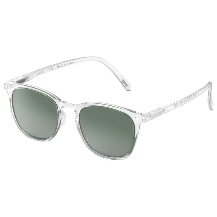 Izipizi Lunettes de soleil Sun #E Crystal Green Polarized Présentation