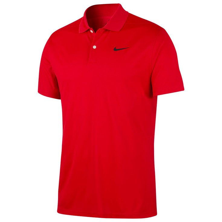 Nike Polohemde B Dri-fit Victory Short Sleeve Solid Polo Red University Red White Präsentation