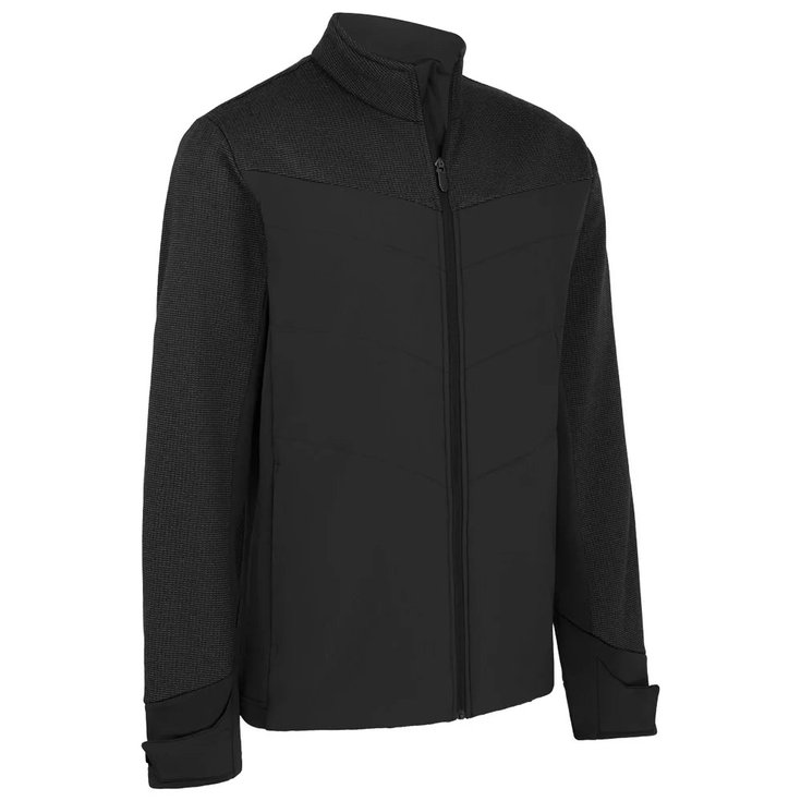 Callaway Golf Mixed Media Primaloft Insulated Jacket Black Heather 