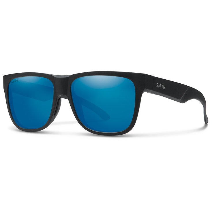 Smith Sonnenbrille Lowdown 2 Matte Black Chromapop Polarized Blue Mirror Präsentation