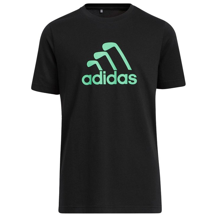 Adidas Tee-shirt Yunix Graphic Tee Black Green Présentation