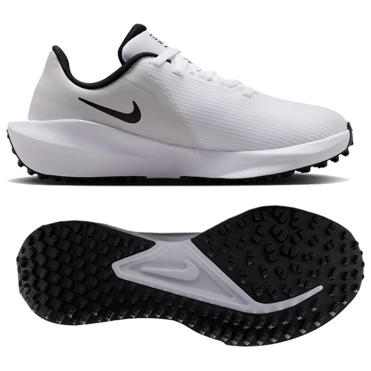 Nike Schuhe ohne Spikes Nike Infinity G Jr White Black Pure Platinum Präsentation