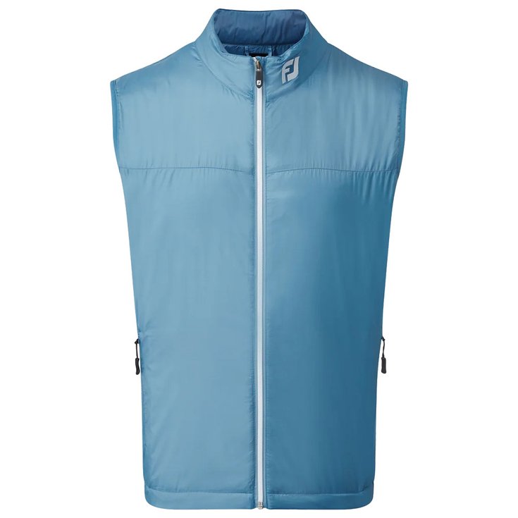 Footjoy Veste Lightweight Thermal Insulated Vest Blue Détail golf 1