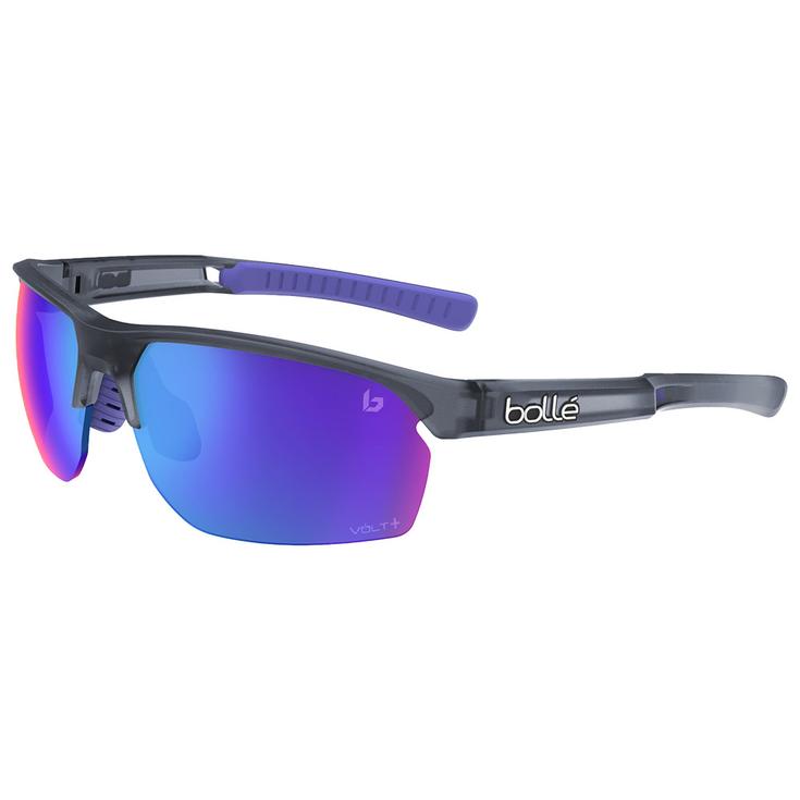 Bollé Sonnenbrille Victus S Dark Grey Frost Volt Ultraviolet Polarized Präsentation