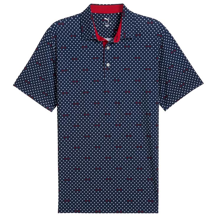 Puma Golf Polohemde Burgh Polo Blue Präsentation