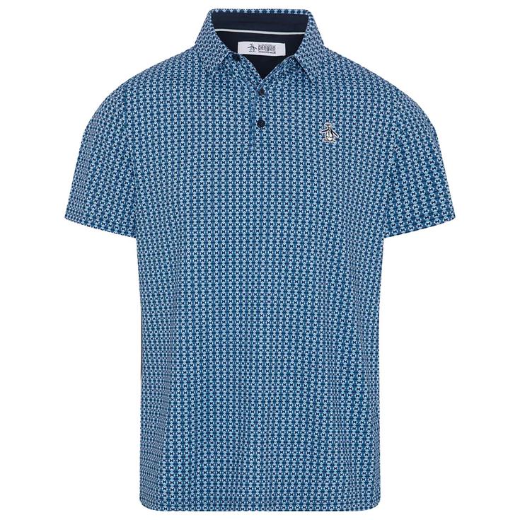 Original Penguin Polohemde Pete's Bow Tie Black Iris Präsentation