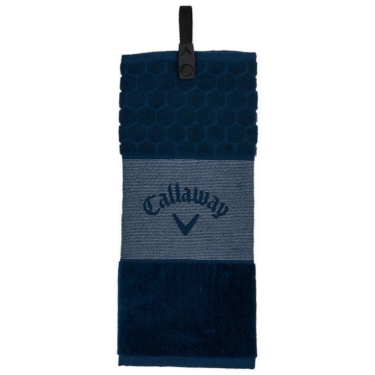 Callaway Golf Serviette Tri-Fold Towel Navy Présentation