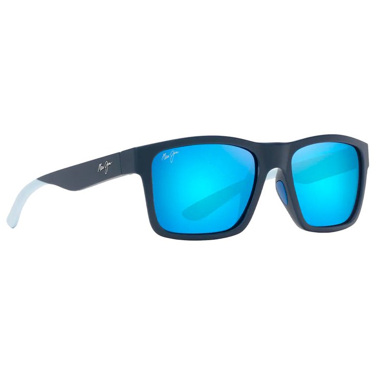 Maui Jim Sonnenbrille The Flats Bleu Marine Clair Blue Hawaii Mineral Superthin Präsentation