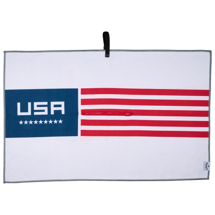 Callaway Golf Küchentuch Microfiber Towel 76x50cm Team USA Präsentation Callaway Golf Küchentuch Microfiber Towel 76x50cm Team USA Präsentation