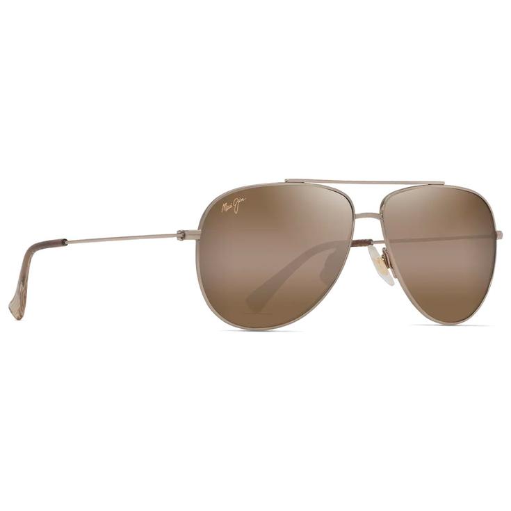 Maui Jim Sonnenbrille Hauoli Xs Gradient Brun Shiny Light Gold Bronze Hcl MauiPure Präsentation