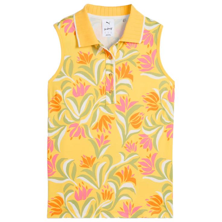 Puma Golf W Puma X Dani Dazey Sl Polo Sunny Yellow 