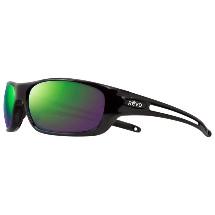 Revo Sonnenbrille Coast Matte Black Serilium Dark Green Polarized Präsentation