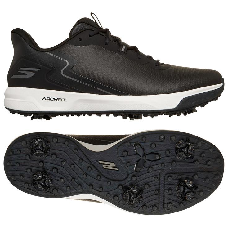 Skechers Schuhe mit Spikes Go Golf Elite Vortex Rival Black Präsentation