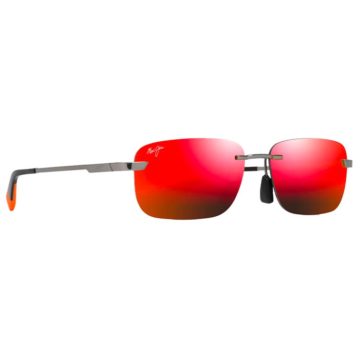 Maui Jim Sonnenbrille Lanakila Ruthénium Clair Brillant Hawaii Lava MauiPure Präsentation