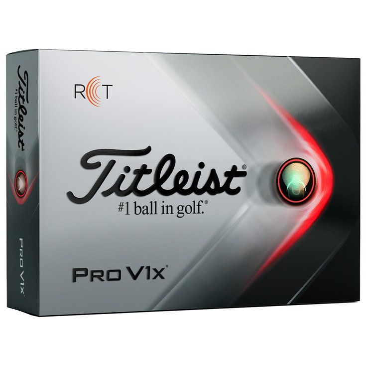 Titleist Neue Golfbälle Pro V1x RCT White Präsentation